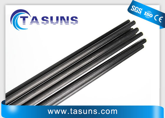 350450mm Pultruded Koolstofstaven, 6mm T300 Koolstofvezel om Voorraad